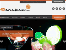 Tablet Screenshot of mariajuanabar.com